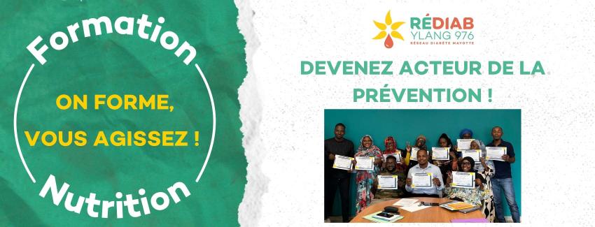 Formations Nutrition - Rédiab Ylang 976