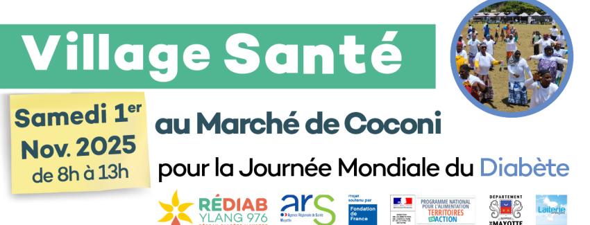 Le Village Santé de Rédiab Ylang : 🎉Bouge pour ta santé et ton environnement ! 🌿💪
