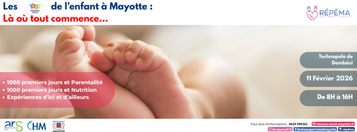 Séminaire - 1000 premiers jours de l'enfant à Mayotte : là où tout commence...