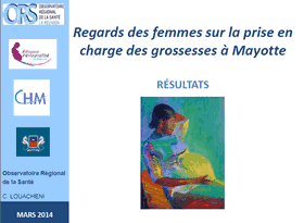 « Regard des femmes sur la prise en charge des grossesses à Mayotte » : les résultats de l’enquête